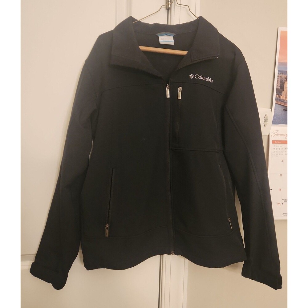 Columbia Men's Black Ascender Softshell Jacket Size M